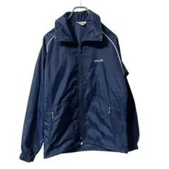 adidas 80s 90s ナイロン　ジャケット　ビンテージ　刺繍　デサント