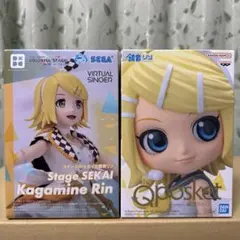 鏡音リン　フィギュア2種セット