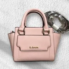 ＆chouette ミニ ショルダーバッグ 2WAY ピンク