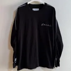 sacai dr.woo 刺繍　サイドジップ ロングカットソー　サイズ0のサムネイル