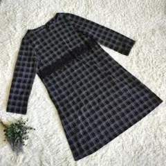 【PART2 BY JUNKO SHIMADA】ワンピース/L/チェック/長袖