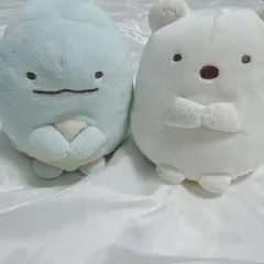 すみっコぐらし ぬいぐるみ 2点セット（しろくま・とかげ）