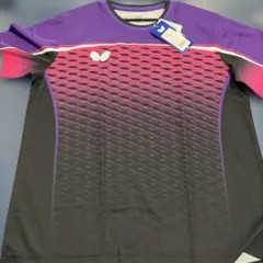 新品タグ有り　卓球ウェア バタフライ　男女兼用Ｏサイズ