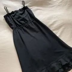 WILLSELECTION ワンピース　黒/ドット