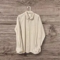 JW Andersonユニクロ オックスフォードオーバーサイズシャツ/ストライプ