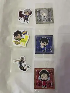 ハイキュー!! ステッカー 6枚セット