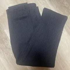ストライプ柄 スラックス パンツ