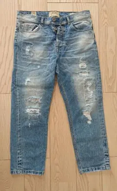 Bershka ダメージ MENS デニムのサムネイル