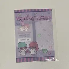 サンリオ キキララ リトルツインスターズ ミニクリアファイルガム
