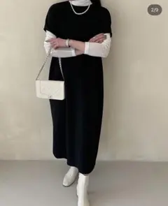 ☆超美品☆ito fukuoka ×yocka one-piece《black》 - メルカリ