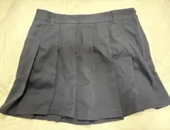 GU ダークグレー プリーツスカート XL