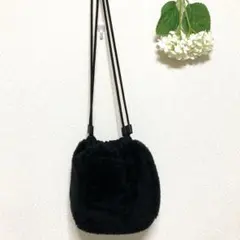 コンバース　リバーシブル　巾着　ショルダーバッグ　ポーチ　No.02