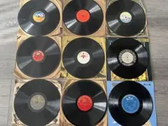 【まとめ売り】SP盤・LP盤 レコード 9枚セット（NITTO / KING他）