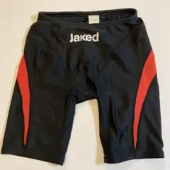 Jaked 競泳水着 赤・黒 サイズM フィナマークあり