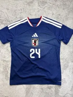 adidas サッカー日本代表 佐野海舟 24番 ユニフォーム ワールドカップ