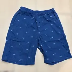 UNIQLO キッズ 半ズボン 130サイズ ネイビー