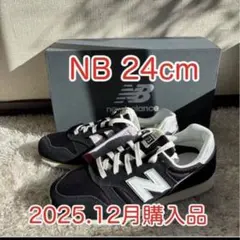 新品、箱タグ付き　New Balance WL373XH2B 黒　24cm