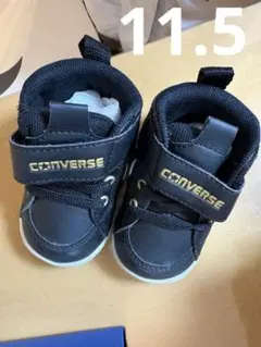 CONVERSE First Star ブラックスニーカー