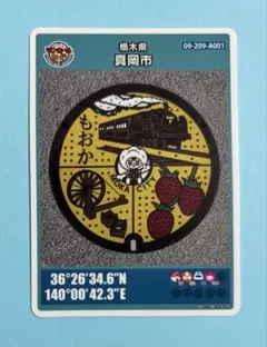 001マンホールカード 栃木県宇都宮市B - メルカリ