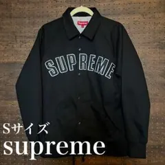 希少00s aNYthing刺繍ロゴブラックデニムコーチジャケットSUPREME 希少00s aNYthing刺繍ロゴブラックデニムコーチジャケット