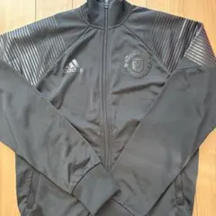 adidas マンチェスター・ユナイテッド ジャケット S 黒