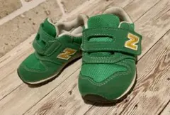 New Balance ニューバランス 373 緑色 スニーカー 12.5センチ