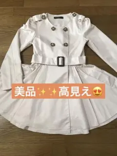 美品 高見えドレストレンチコート