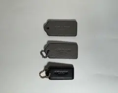 COACH コーチ レザー キーホルダー チャーム 3点セット