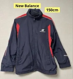 new balance ネイビー 150センチ　ウィンドブレーカー　スポーツ