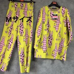 マタノアツコ atsuko matano ルームウェア セットアップ イエロー