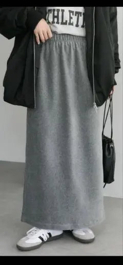 試着のみ⭐︎ピュアルセシン　ストレッチコールスカート