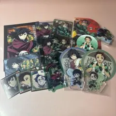 鬼滅の刃 冨岡義勇 竈門炭治郎 ポストカード クリアカード アクリルキーホルダー