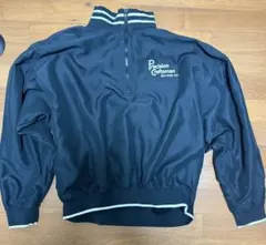 JaVa ネイビー ナイロンジャケット ハーフジップ