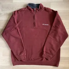 Columbia ハーフジップ スウェット トレーナー L