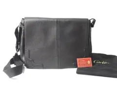 ☆極美品☆カルティエ マルチェロ シュリンクレザー製メッセンジャーバッグ 大のサムネイル