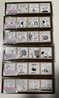 スヌーピー ピーナッツ フェリシモ スタンプ４個入り✖️6箱