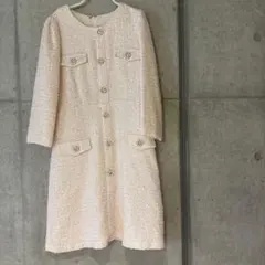 トッコクローゼット　ツイードワンピース