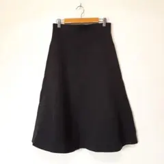 ZARA ロング スカート フレア スエット地 Aライン ボリューム