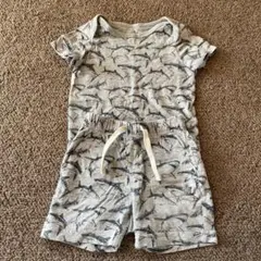 gap サメ　ロンパース　セットアップ　80