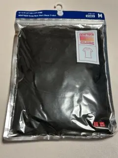 ヒートテック UネックT（半袖） Women ブラック Mサイズ