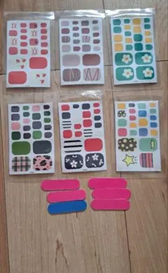 ネイルシールセット　6点