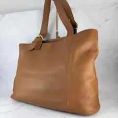 COACH オールドコーチ トートバッグ A4 オールレザー 4155 ブラウン