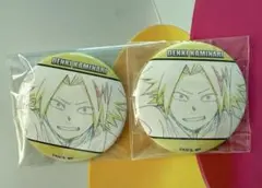 僕のヒーローアカデミア キャラバッジコレクション 原画　缶バッジ2点　上鳴電気