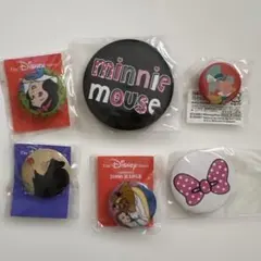 ディズニー 缶バッジ 6個セット