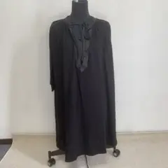 Lourmarin 七分袖カットソー ブラック L相当