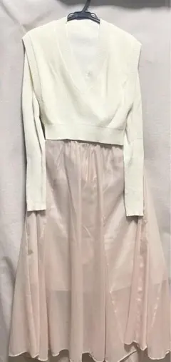 Snidel 3着セット 長袖ニット&ベスト&ロングスカート