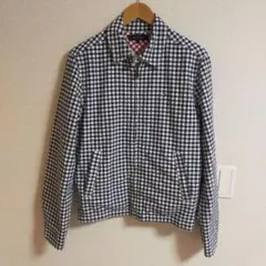 TOMMY トミーヒルフィガー チェック柄 スイングトップ ジャケット Sのサムネイル