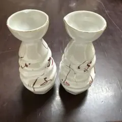 陶磁器 日本酒用徳利 曲線デザイン