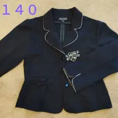 140cm マザウェイズ 黒 ブレザー 女の子