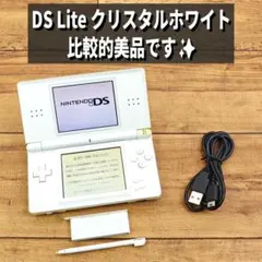 ま*つ様 【比較的美品・分解整備】ニンテンドーDS Lite クリスタルホワイト